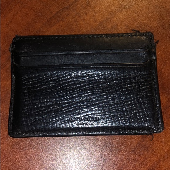 Men’s Coach Money-clip Wallet - Picture 1 of 6